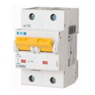Автоматический выключатель PLHT-C125/2, 2P, 125A, ХАР-КА C, 15KA, 3M