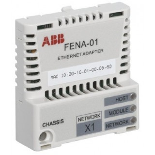 Плата расшир.интерф. EtherNet/IP™, Modbus TCP, PROFINET IO FENA-01 для ABB ACS355