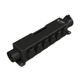 Переносной щит с розетками EVOL COLIBRI (0256-060-482-0) BLACK