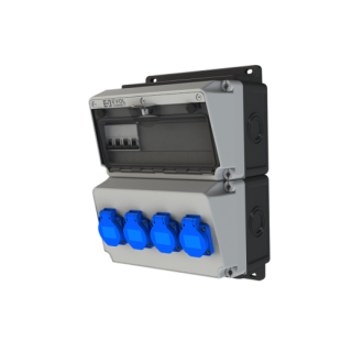 Навесной щит с розетками EVOL BLOCKBOX (0104-001-1)