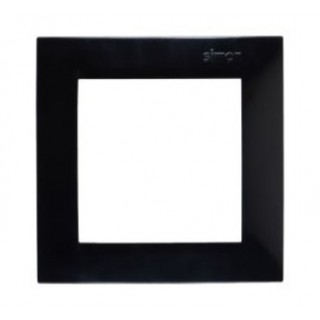 Рамка 1 место Simon 1500610-032 черный Рамка 1 место Simon 1500610-032 черный