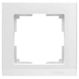 Рамка на 1 пост WL04-Frame-01 белый
